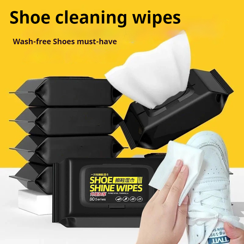 White Sneaker Care Kit - ポータブル屋外靴クリーナーワイプ強力な使い捨てスニーカークリーニングクロス白い靴スニーカークリーニングキット
