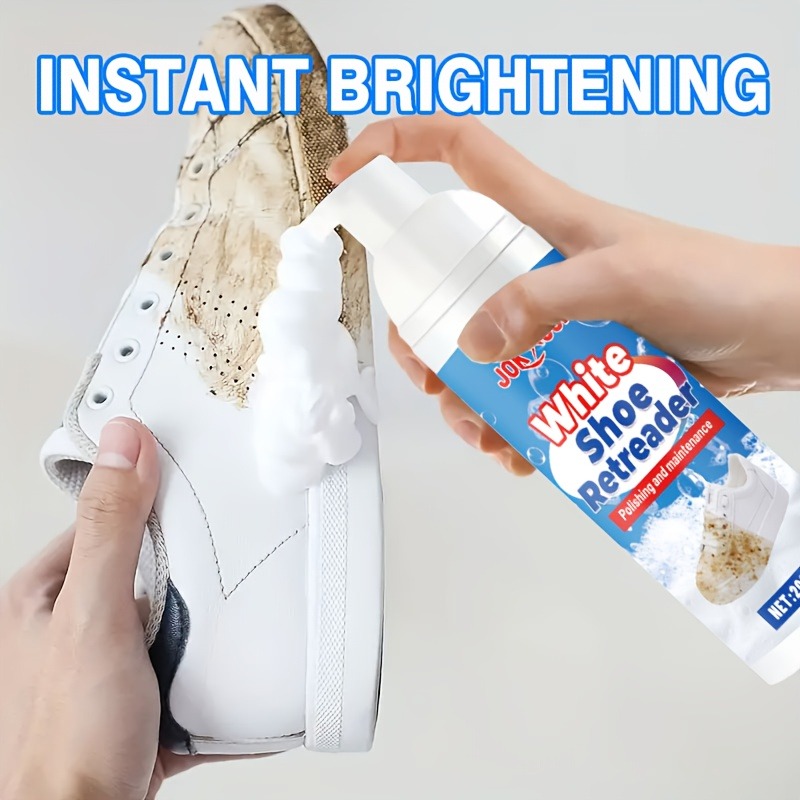 Sneaker Care Foam - 靴用フォームケア剤：スニーカー/キャンバス/スムースレザー用、瞬間的に輝きと爽やかさを、クイックケア、全色対応