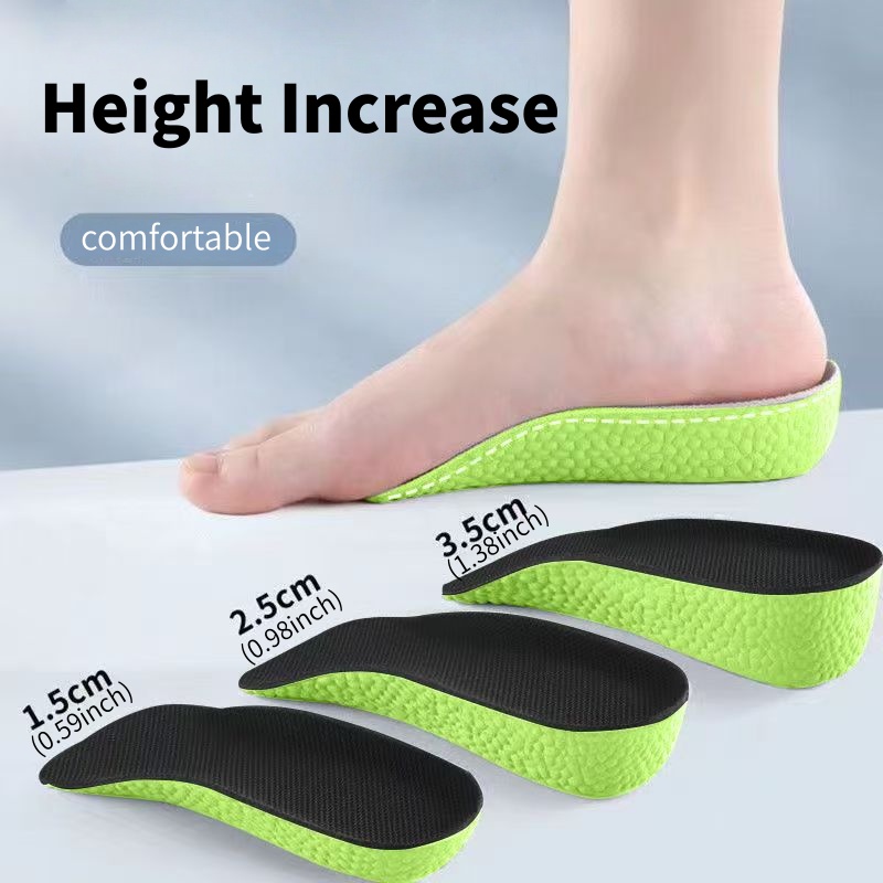 Sneaker Care Foam - 低反発高さアップインソール男性女性用靴偏平足アーチサポート整形外科用インソールスニーカーヒールリフトケアインソール
