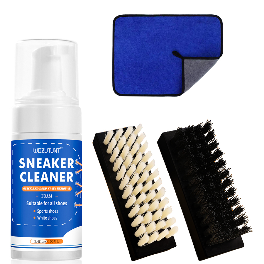 White Sneaker Care Kit - ホワイト シューズ クリーナー キット スニーカー キャンバス