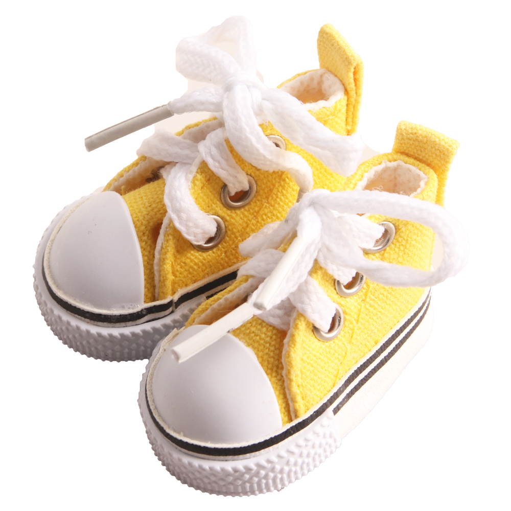 かわいい5cmドールキャンバスシューズ＆フェイクレザースニー - Sneaker Care Accessories のレビューと価格