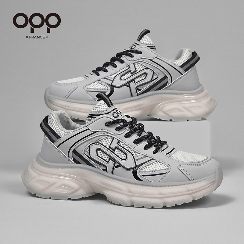 OPPメンズラグジュアリーデザインカジュアルシューズ本革スポ - New Balance Shoes 574 のレビューと価格