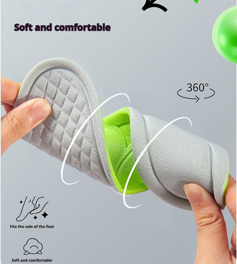 スポーツシューズインソール 4D ストレッチ汗吸収通気性イン - Sneaker Care Foam のレビューと価格