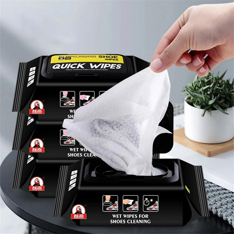 12 個/30 個使い捨て靴クリーンワイプポータブル白靴クリ - The Sneaker Care のレビューと価格