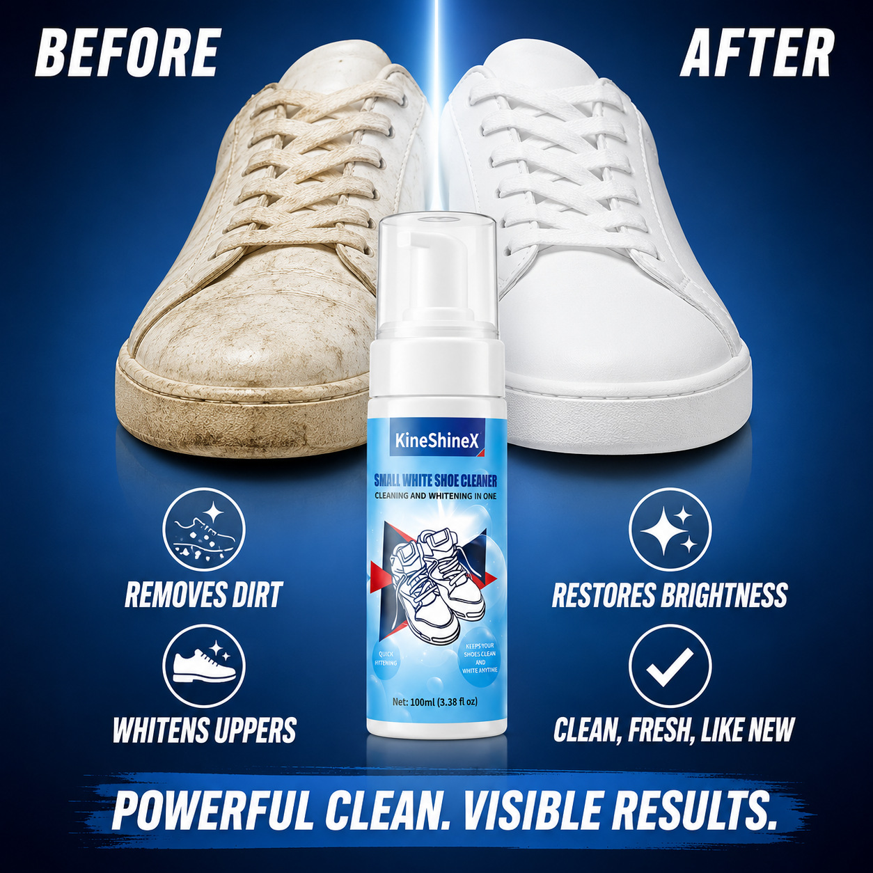 ギヘン靴クリーナーキット、水を使わない泡状靴クリーナー、靴ブ - Sneaker Shoe Care Kit のレビューと価格